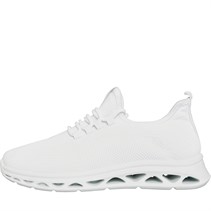 Crosshatch Trebed Trainers White Mono