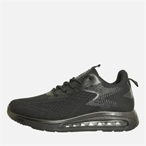 Crosshatch Junior Boys Chiltern Trainers Black Mono