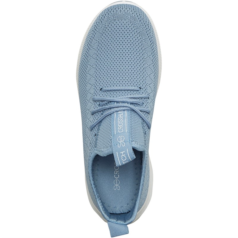 Crosshatch Womens Ridgeway Trainers Blue