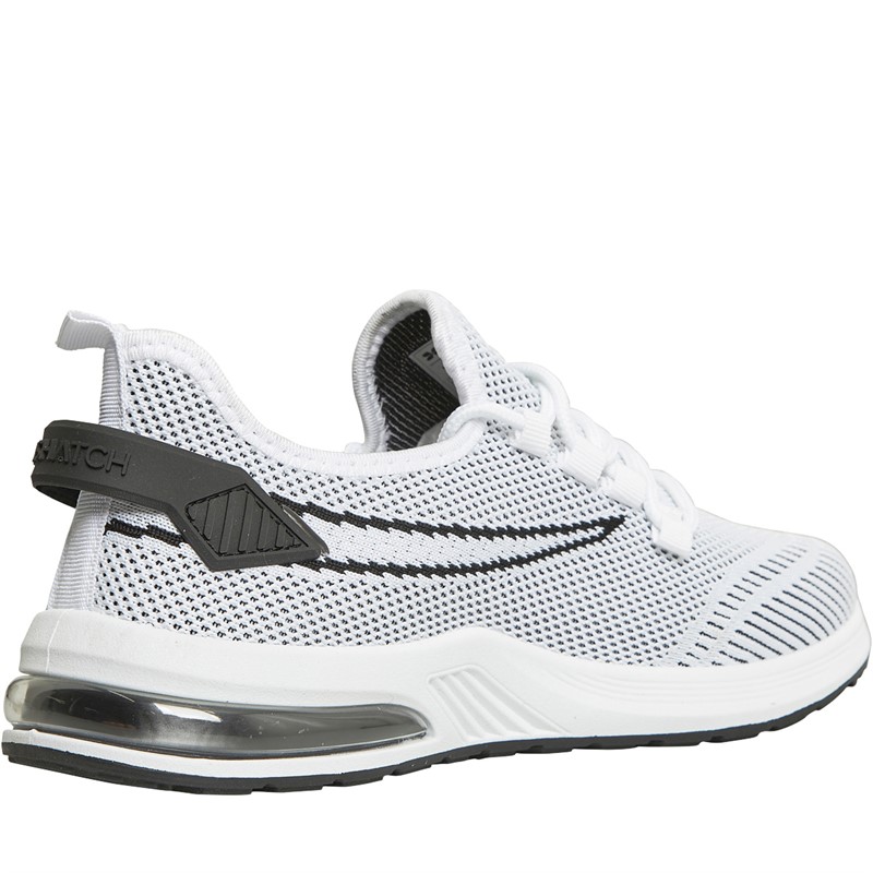 Crosshatch Junior Boys Ballagyr Trainers White/Black