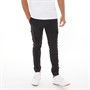 Crosshatch Herre Frenton Cargo Bukser Sort