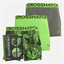 Crosshatch Mens Grimsby Three Pack Boxer Shorts Green