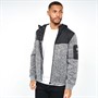 Crosshatch Herre Tradmace Fleece Sort/Charcoal