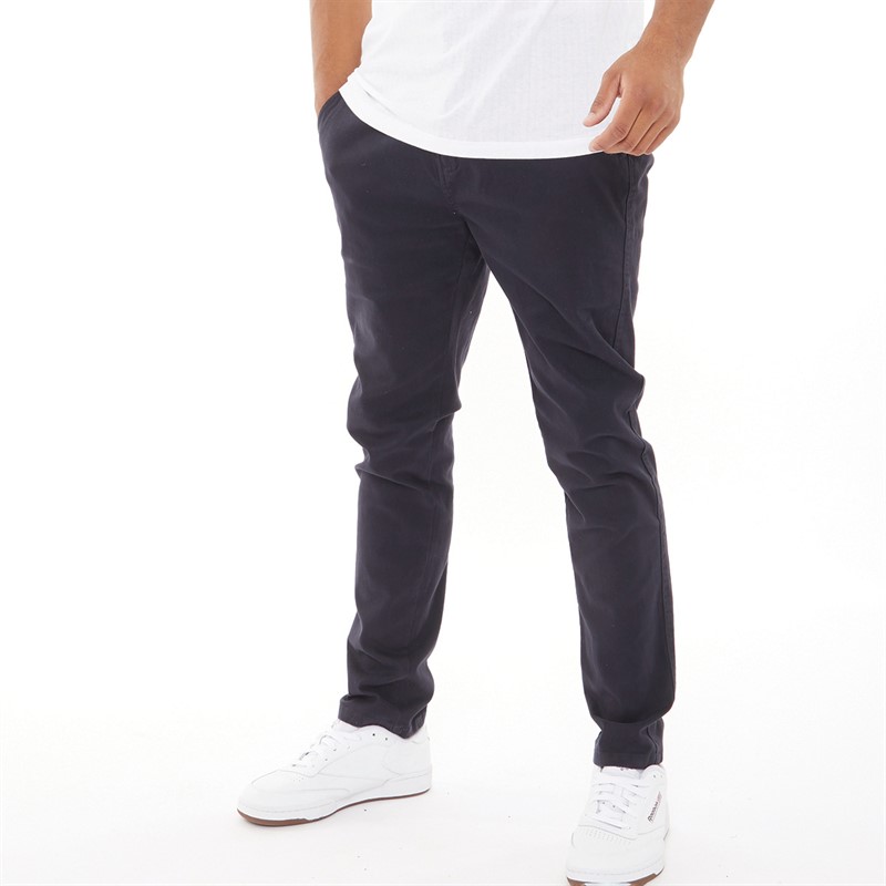 Crosshatch Chinos Royden Homme Marine