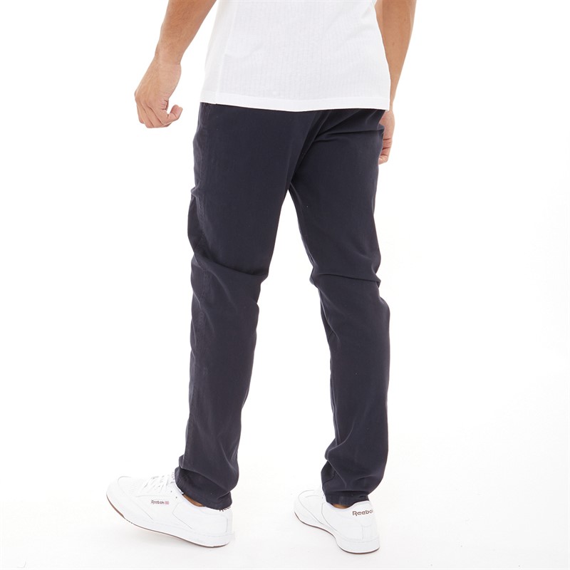 Crosshatch Chinos Royden Homme Marine