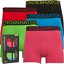 Crosshatch Boxers Highlighter Homme Multicolore