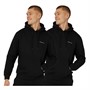 Crosshatch Traymax bluza z kapturem 2 szt. dla niego kolor czarny/czarny