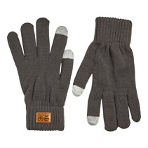 Crosshatch Mens Gloves Charcoal