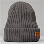 Crosshatch Mens Beanie Charcoal