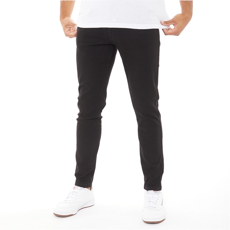 Crosshatch Jean Slim Homme Noir