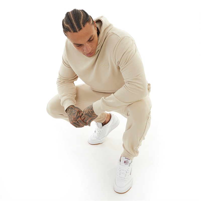 Crosshatch Mens Emmmon Tracksuit Stone