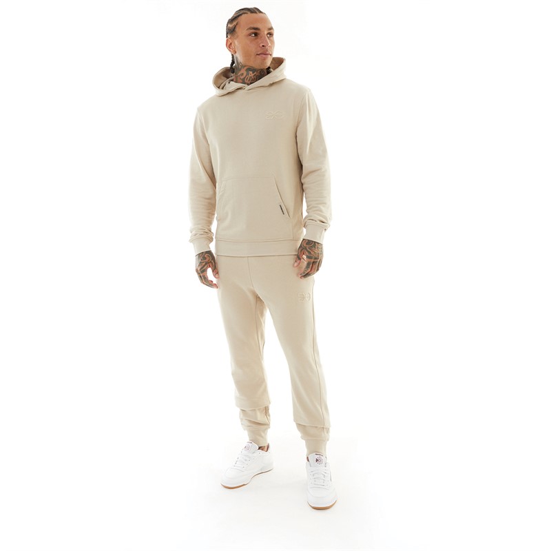 Crosshatch Mens Emmmon Tracksuit Stone