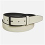 Crosshatch Mens Gabe Belt Black/White