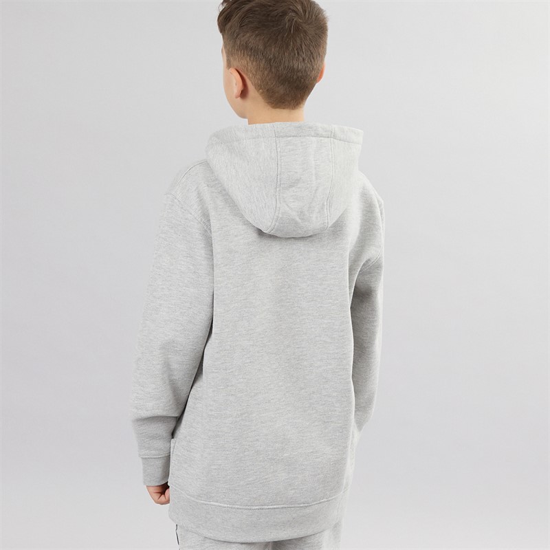 Crosshatch Boys Mayport Hoodie Grey Marl