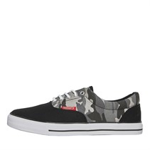 Crosshatch Mens Skywalk Canvas Pumps Black/Camo