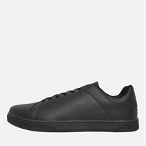 Crosshatch Mens Judas Trainers Black Mono