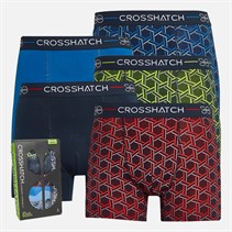 Crosshatch Bokserki Lattix 5-pak dla niego kolor mieszany