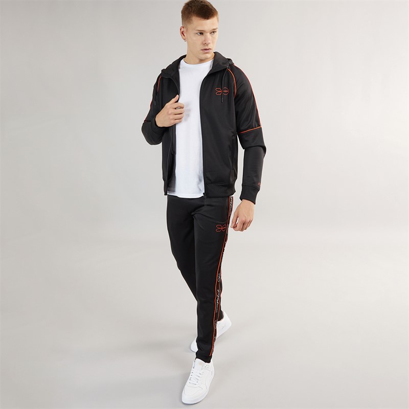 Survêtement Homme Gems Premier - Pantalon à Cheville Ajustée, Zip Long, Graphiques Sur Hanches, Coupe Standard, Résistant à L'eau
