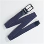 Crosshatch Mens Belt Blue Marl
