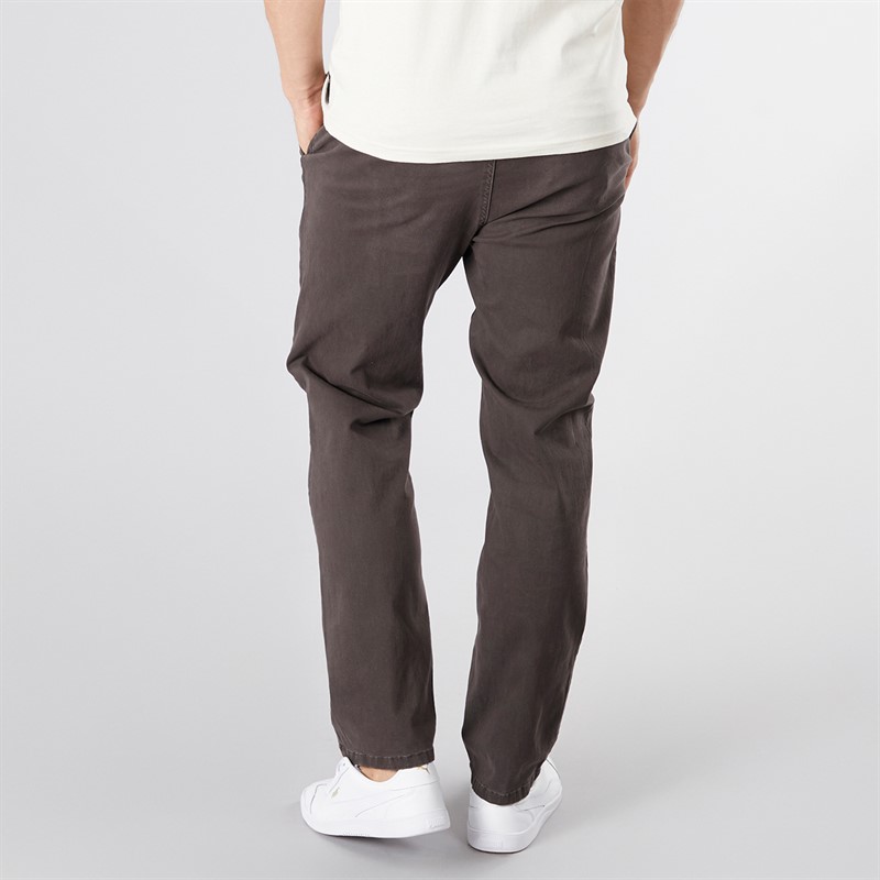 Crosshatch Herren Chalford Baggy Chinos Anthrazit