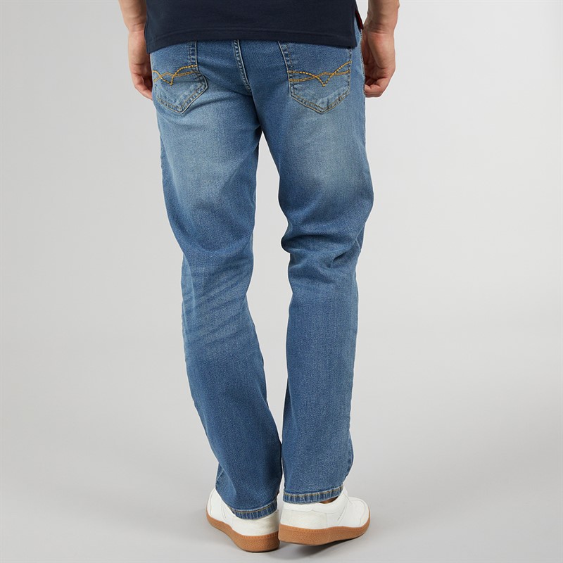 Crosshatch Jeansy dla niego kolor niebieski