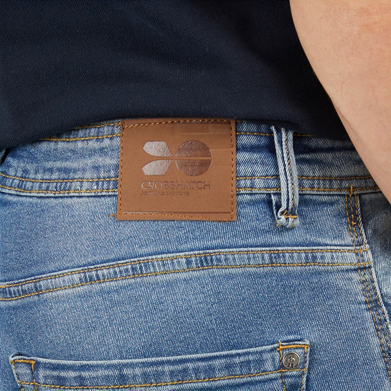 Crosshatch Jeansy dla niego kolor niebieski