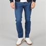 Crosshatch Herren Draker Gerade Jeans Mittelblau