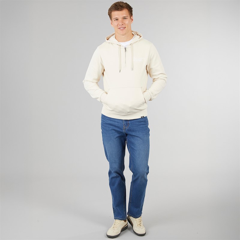 Crosshatch Herren Dalesman Relaxed Fit Jeans Mittelblau