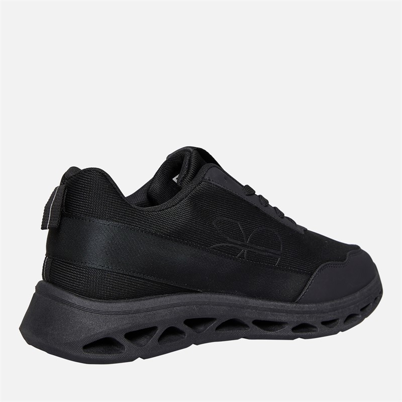 Crosshatch Homme Jesmond Baskets Noir Mono