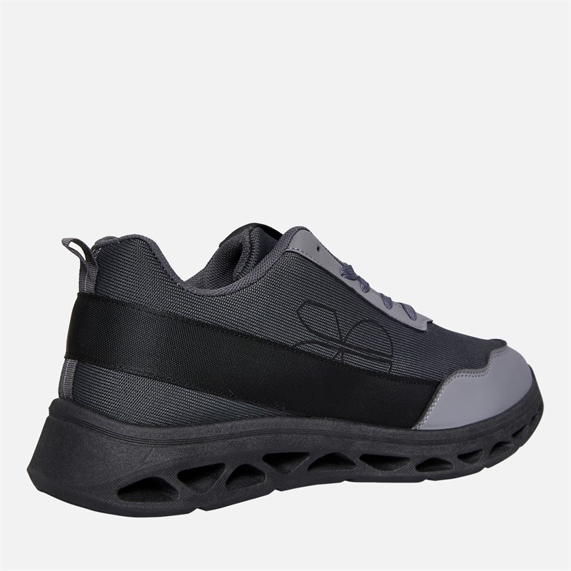 Crosshatch Baskets Jesmond Homme Gris/Noir