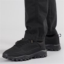 Crosshatch Mens Heymare Trainers Black Mono