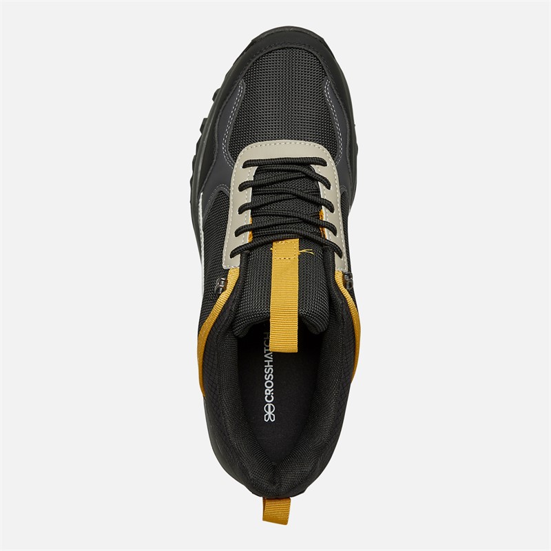 Crosshatch Heymare sneakersy dla niego kolor czarny/szary/ciemnoszary