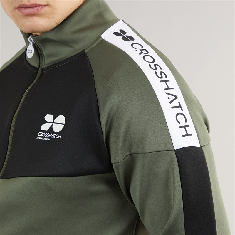 Crosshatch Mens Venotrack Tracksuit Beetle