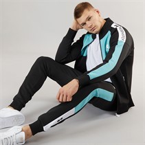 Crosshatch Mens Venotrack Tracksuit Black