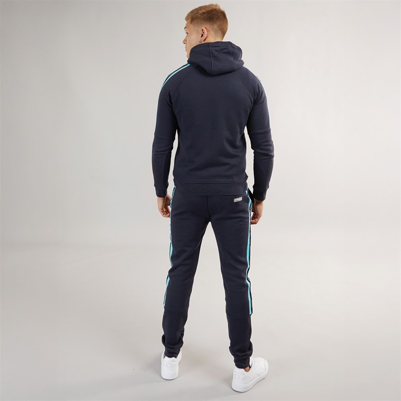 Crosshatch Mens Chillmake Tracksuit Navy