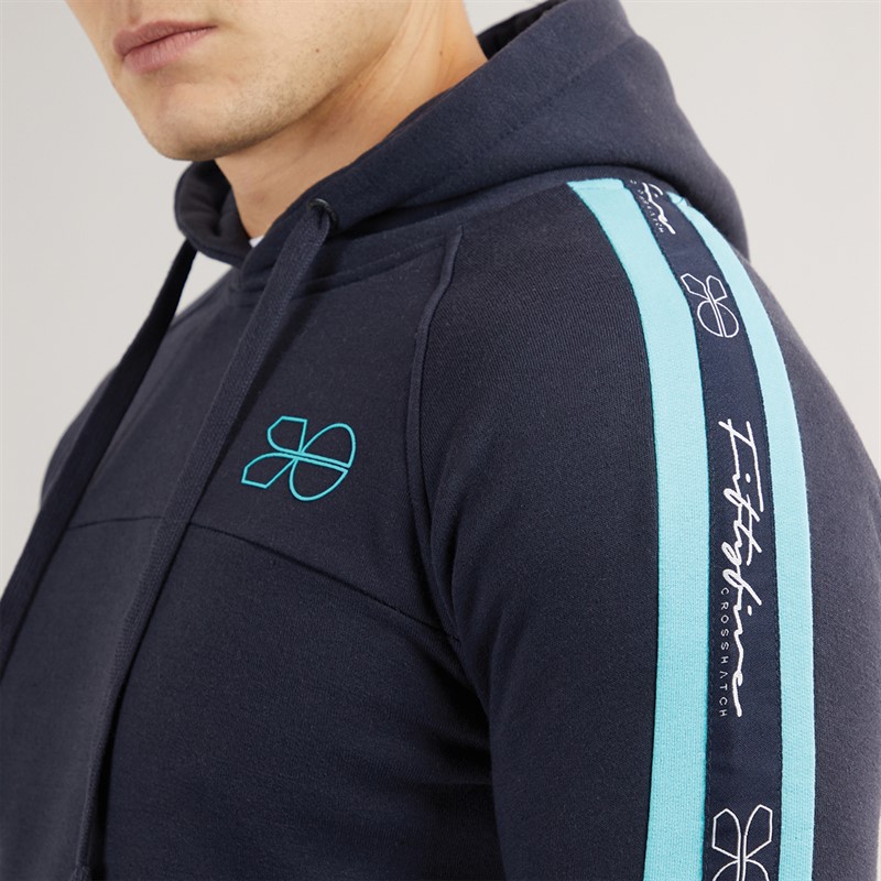 Crosshatch Mens Chillmake Tracksuit Navy