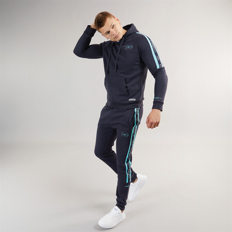 Crosshatch Mens Chillmake Tracksuit Navy