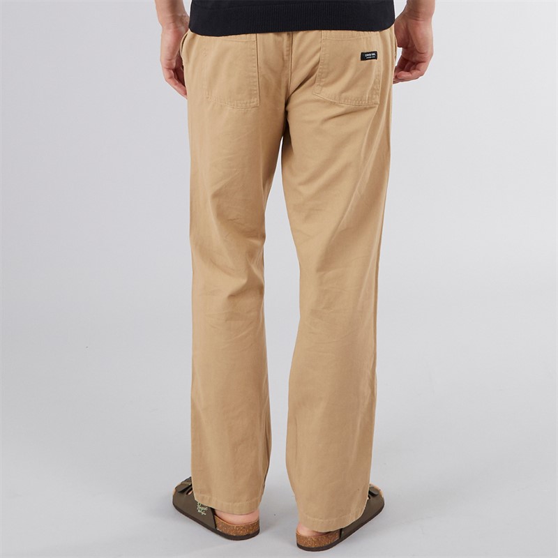 Crosshatch Mens Blansmoore Trousers Stone