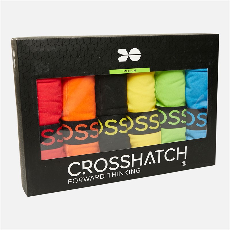 Crosshatch Herren Textmarker 12er-Pack Boxershorts Sortiert