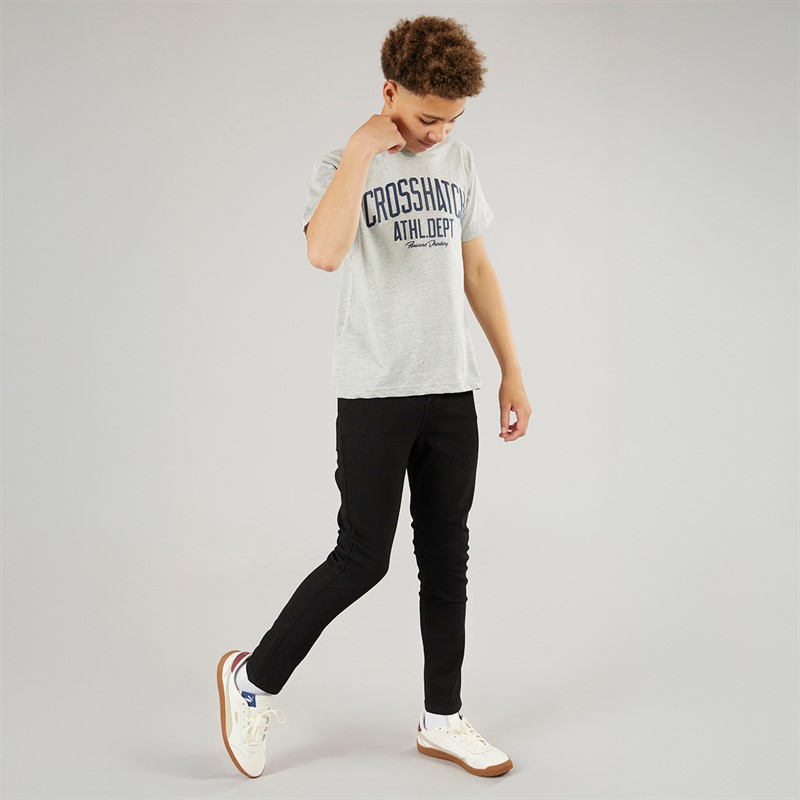 Crosshatch Jeansy slim dla chłopca kolor czarny