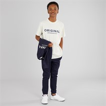 Crosshatch Drenge Fire Dele Hættetrøje Sweatshirt T-shirt Og Joggingbukser Sæt Navy/Off White