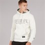 Crosshatch Herren Carrimoore Kapuzenpullover Off White