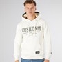 Crosshatch Mens Campbox Hoodie Off White