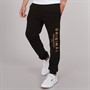 Crosshatch Herren Jamals Jogginghose Schwarz