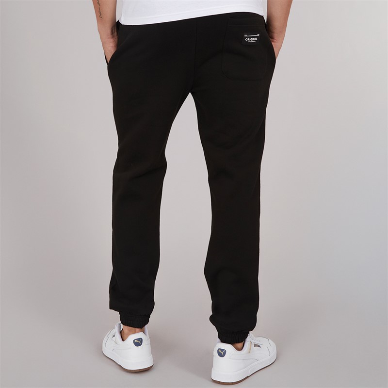 Crosshatch Herren Jamals Jogginghose Schwarz