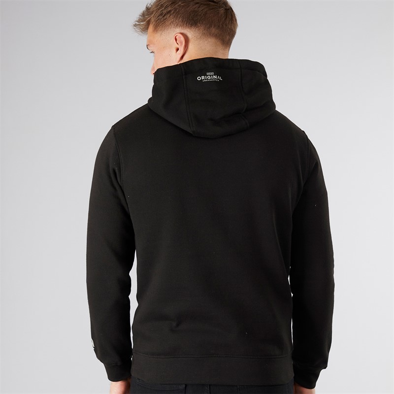 Crosshatch Campbox hoodie dla niego kolor czarny
