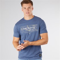 Crosshatch T-shirt Mappedout Homme Denim