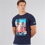Crosshatch Mens Summevibe T-Shirt Navy