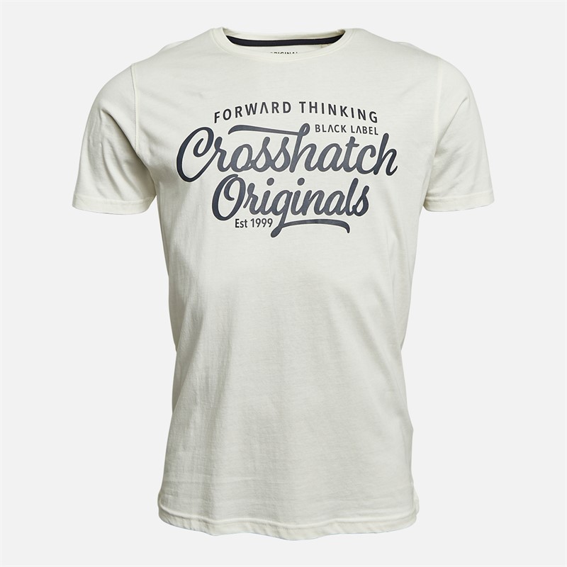 Crosshatch Mens Collegetheme Five Pack T-Shirts Assorted