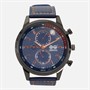 Crosshatch Mens Quartz Analogue Watch Blue